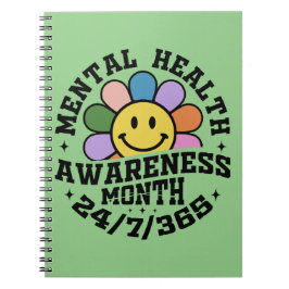 メンタルヘルス認識度月 ノートブック
