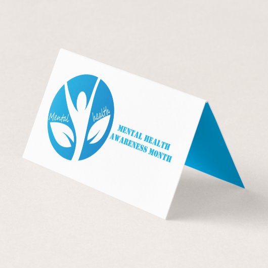 メンタルヘルス認識度月 名刺 (裏面)