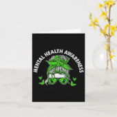 メンタルヘルス認識度社会不安メンタルther カード (黄色い花)