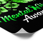 メンタルヘルス認識度蝶1 ポスター (角)