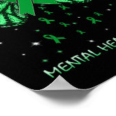 メンタルヘルス認識度蝶 ポスター (角)