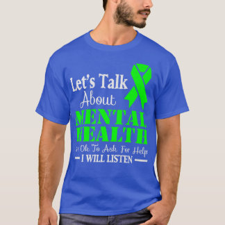 メンタルヘルス認識度2939 1281について Tシャツ