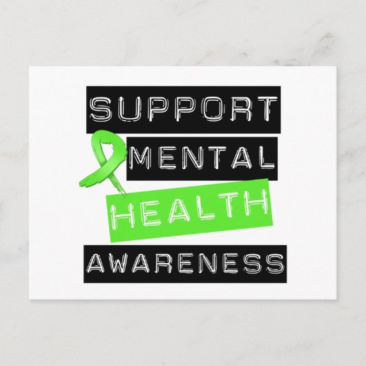 メンタルヘルス認識度 ポストカード (正面)