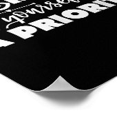 メンタルヘルス認識度 – 優先 ポスター (角)