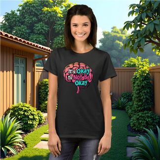 メンタルヘルス認識度- It's OK to Not OK Tシャツ