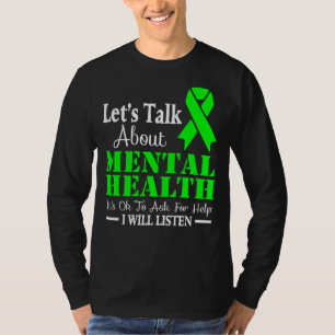 メンタルヘルス認識度 Tシャツ