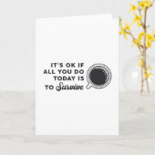 メンタルヘルス認識度It's もし all You Coffee カード (黄色い花)