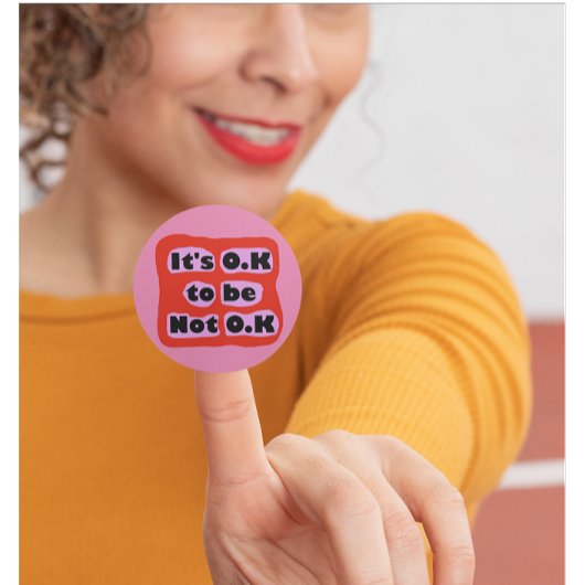 メンタルヘルス認識OKはOK慢性問題 ラウンドシール