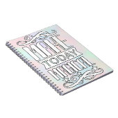 メンタルヘルス陽性引用文ノートブック ノートブック (右側)