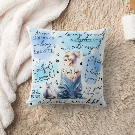 メンタルヘルス&ウェルネスデコル クッション (ブランケット)