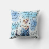 メンタルヘルス&ウェルネスデコル クッション (裏面)