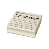 メンタルヘルス、ダイアリームード、ジャーナル ラバースタンプ (スタンプ)