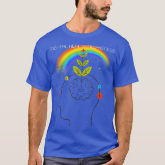 メンタルヘルスLgbtq4498 2002 Tシャツ
