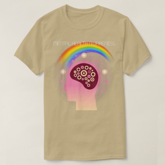 メンタルヘルスLgbtq4504 2008 Tシャツ (デザイン正面)