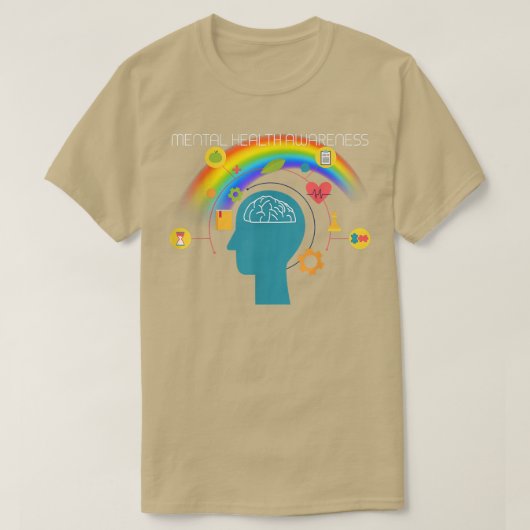 メンタルヘルスLgbtq4512 2016 Tシャツ (デザイン正面)