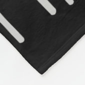 メンタルヘルスS認識度月男性へと女性 フリースブランケット (角)