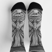 メンタルメイヘム ソックス (上部)