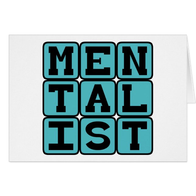 メンタルリスト、マインドリーダー (正面横)