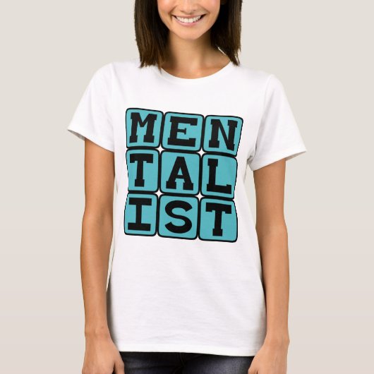 メンタルリスト、マインドリーダー Tシャツ (正面)