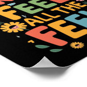 メンタル感じは大丈夫感じおもしろいだ ポスター (角)