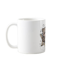 メンタル的にPTO中 マグカップ - 面白いアライグマのコーヒーマグカップ