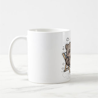 メンタル的にPTO中 マグカップ - 面白いアライグマのコーヒーマグカップ