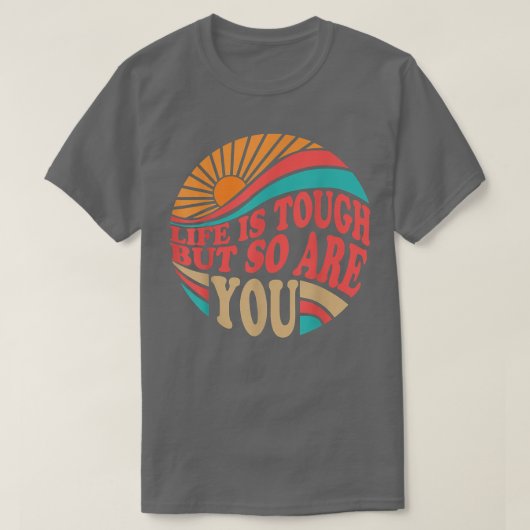 メンタル認識度月暮らしは大変だけど Tシャツ (デザイン正面)