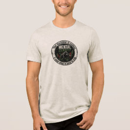 メンタル・クラリティ・オーバー・マインド・ゲームズ・ブル・トレーダー・デザイン トライブレンドTシャツ