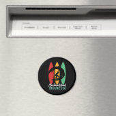 メンタワアイランドインドネシアヴィンテージレトロサーフィン マグネット (インサイチュ (食洗機))