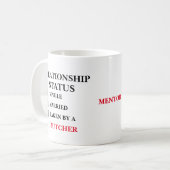 メンターの恋愛相談役 コーヒーマグカップ (正面左)