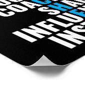 メンターインスパイアスクールおたくおもしろい先生 ポスター (角)