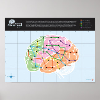 メンタールライスブロの地図 ポスター