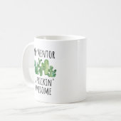 メンター先生サンキューギフトコーヒーマグ コーヒーマグカップ (正面左)