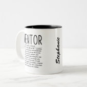 メンター ツートーンマグカップ (正面左)