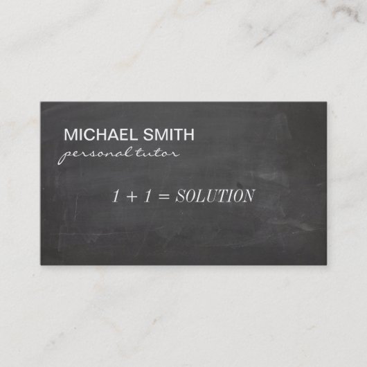 メンター/教育者/コンサルタント 名刺 (正面)