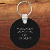 メンダセムメモレムエッセオポルテ キーホルダー (正面)