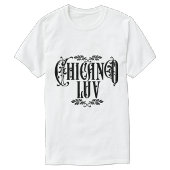 メンチカーノラブ名前をカスタムする Tシャツ