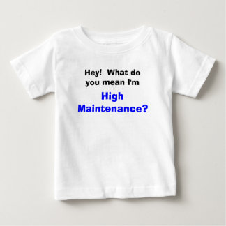 メンテナンスが大変 ベビーTシャツ