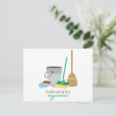 メンテナンスエンジニア ポストカード (スタンド正面)