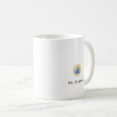 メンテナンス技術者 名前入りギフト コーヒーマグカップ (正面右)