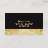 メンテナンス、建築、Handyman名刺 名刺 (裏面)