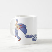 メンテナンスManLgCup コーヒーマグカップ (正面左)