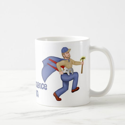 メンテナンスManLgCup コーヒーマグカップ (右)