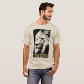 メンテンプレートTシャツライモダンオン顔動物 Tシャツ (正面フル)
