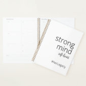 メンテ・フエルテ・コラソン・ブランド – モチバシオン・フェミニスト プランナー手帳 (ディスプレー)