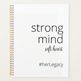 メンテ・フエルテ・コラソン・ブランド – モチバシオン・フェミニスト プランナー手帳