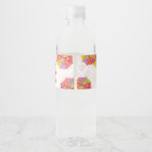 メンディかわいいインディアン花嫁の傘 ペットボトルラベル (裏面)