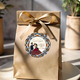 メンディとサンゲ結婚インディアン感謝していのお願い ラウンドシール