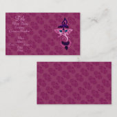 メンディガネシャ(ピンク) 名刺 (正面/裏面)