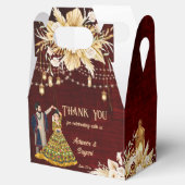 メンディサンゲインディアン結婚の踊りカップル フェイバーボックス (オープン)